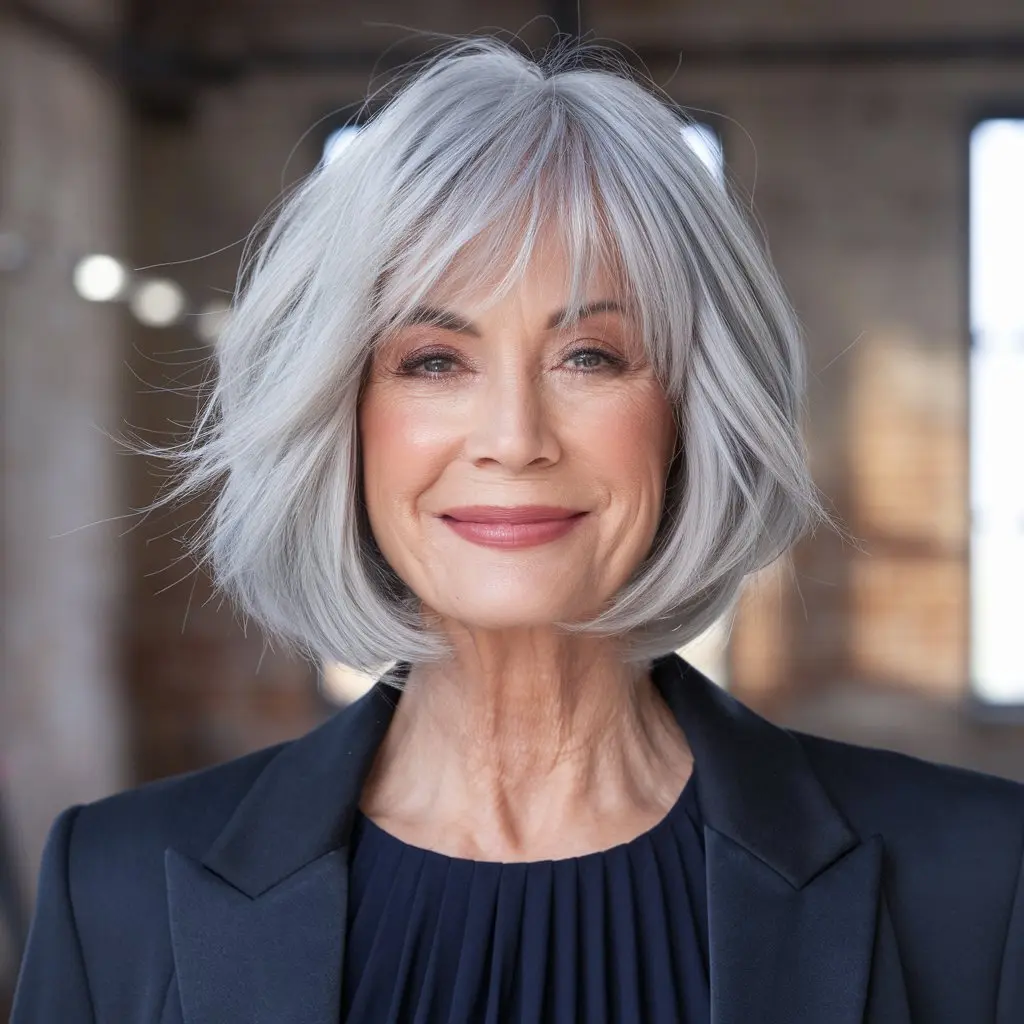 Deep Dimension Tousled Bob