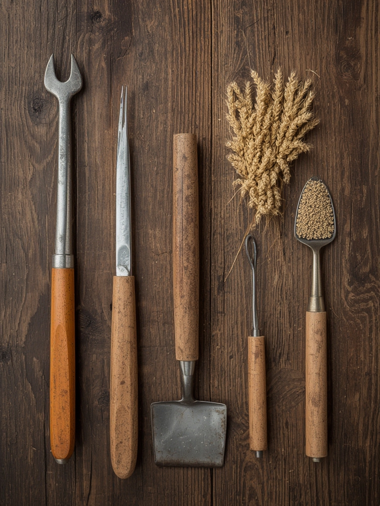 Buckwheat seeds and garden supplies