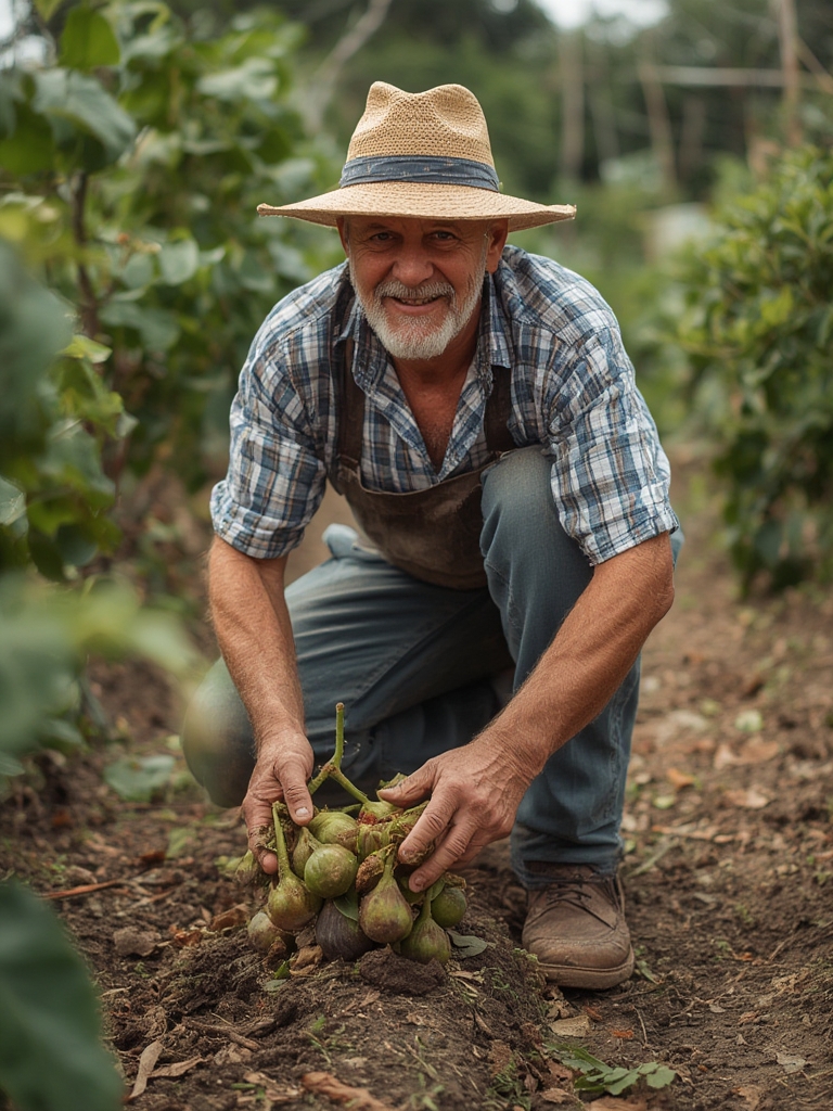 Fig tree planting process