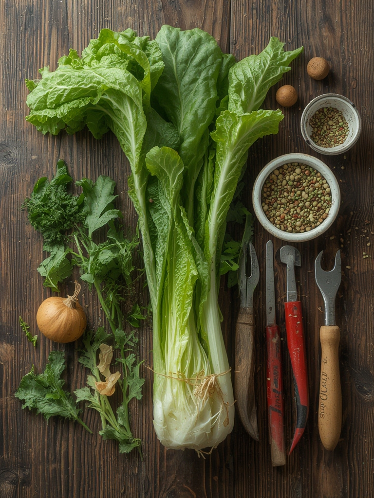 Lettuce gardening supplies