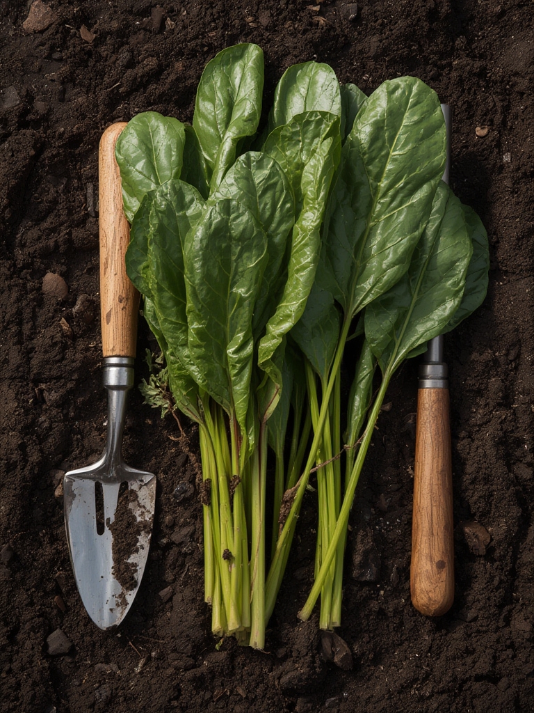 Spinach growing supplies