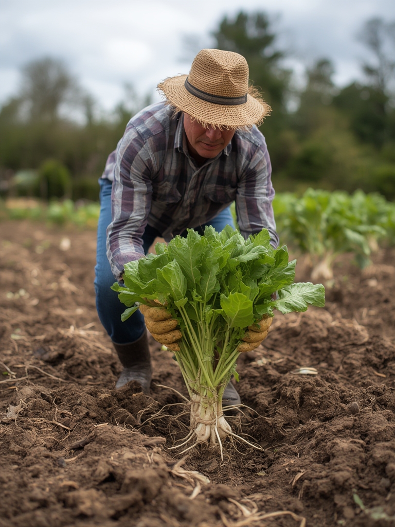 Tillage Radish growth stages