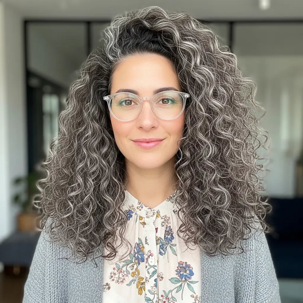 #10 Layered Cut for Long Curls