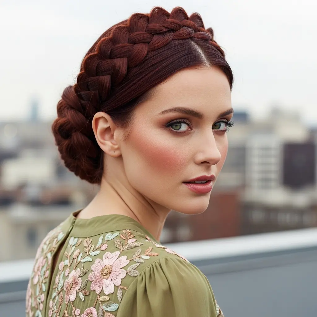 #11 Sculpted Braided Bun