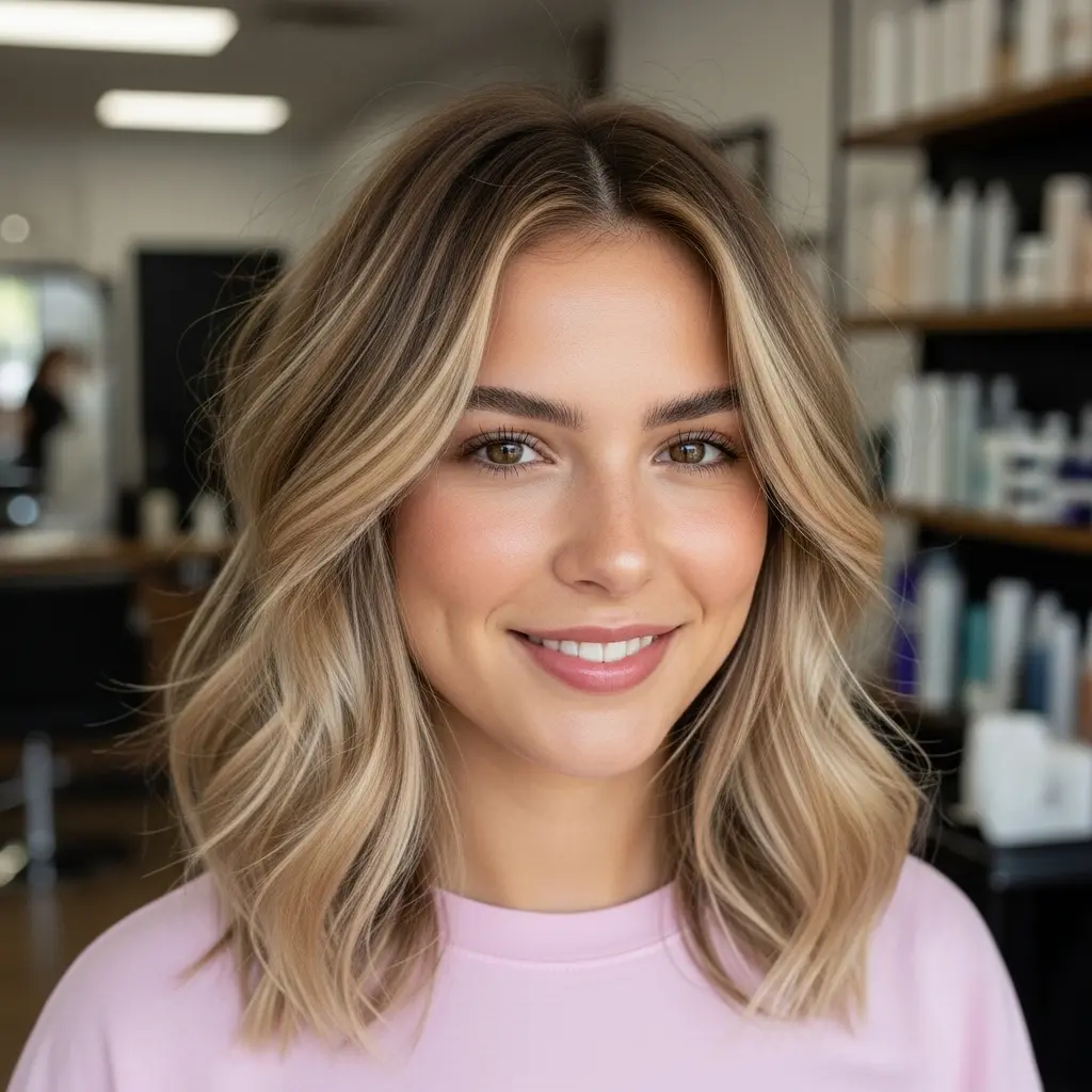 #13 Subtle Wavy Medium Shag Haircut for Natural Flow