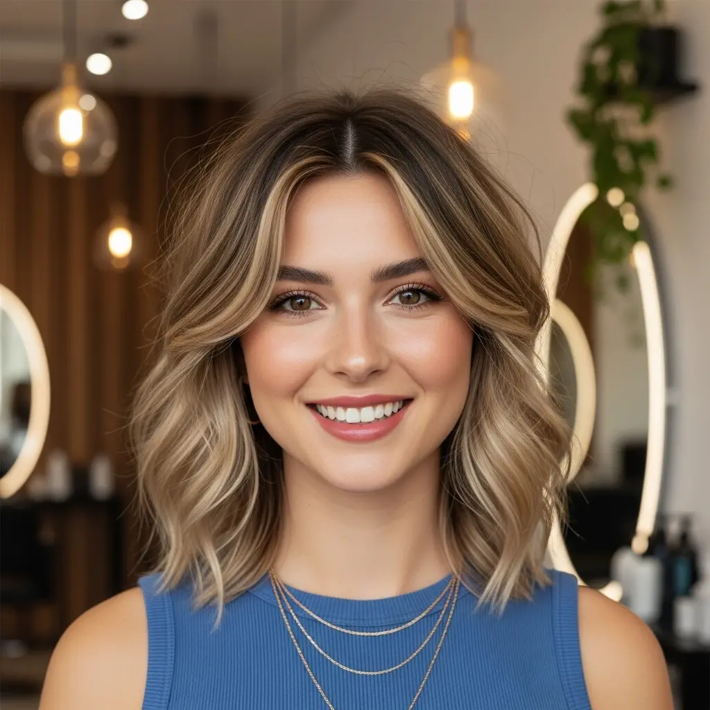 #16 Choppy Medium Shag Haircut for a Voluminous Boost