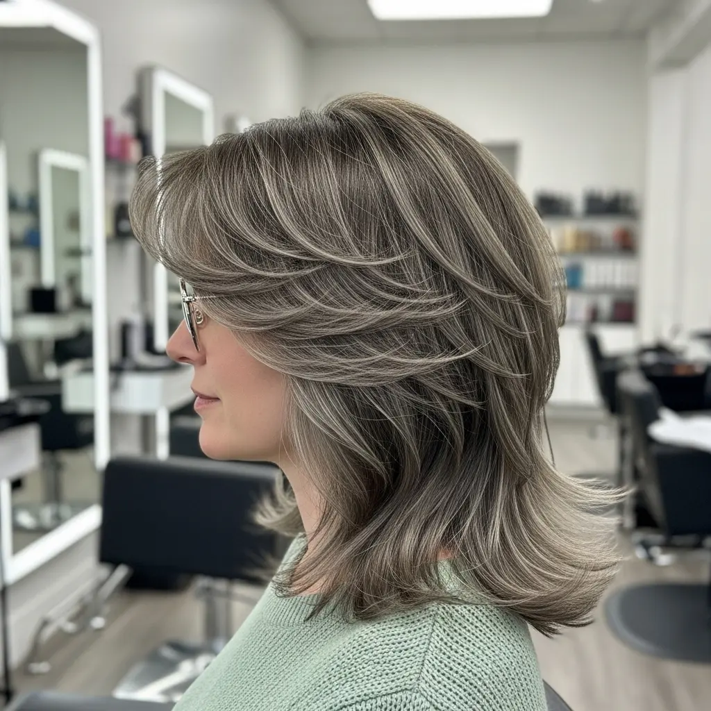 #20 Feathery Butterfly Cut for Fine Hair