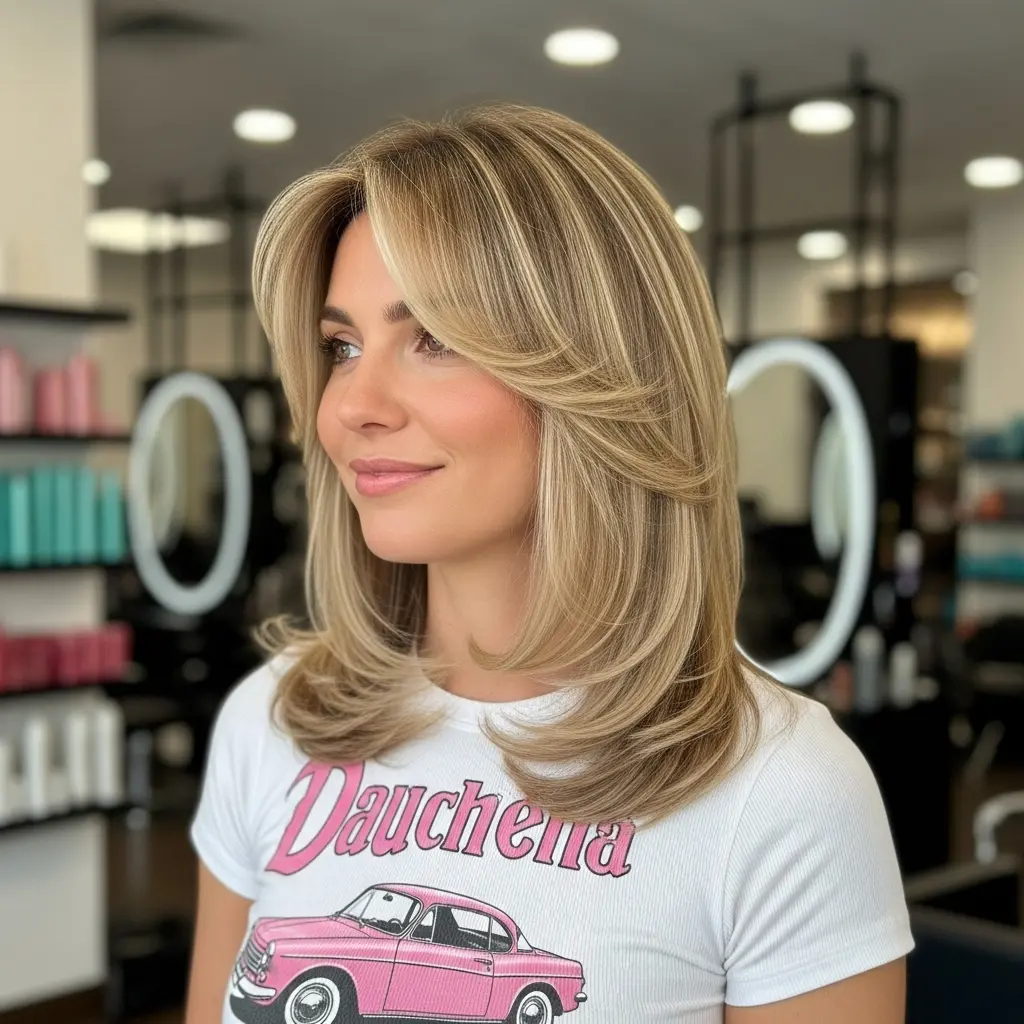 #26 Mid-Length Feathery Soft Layers