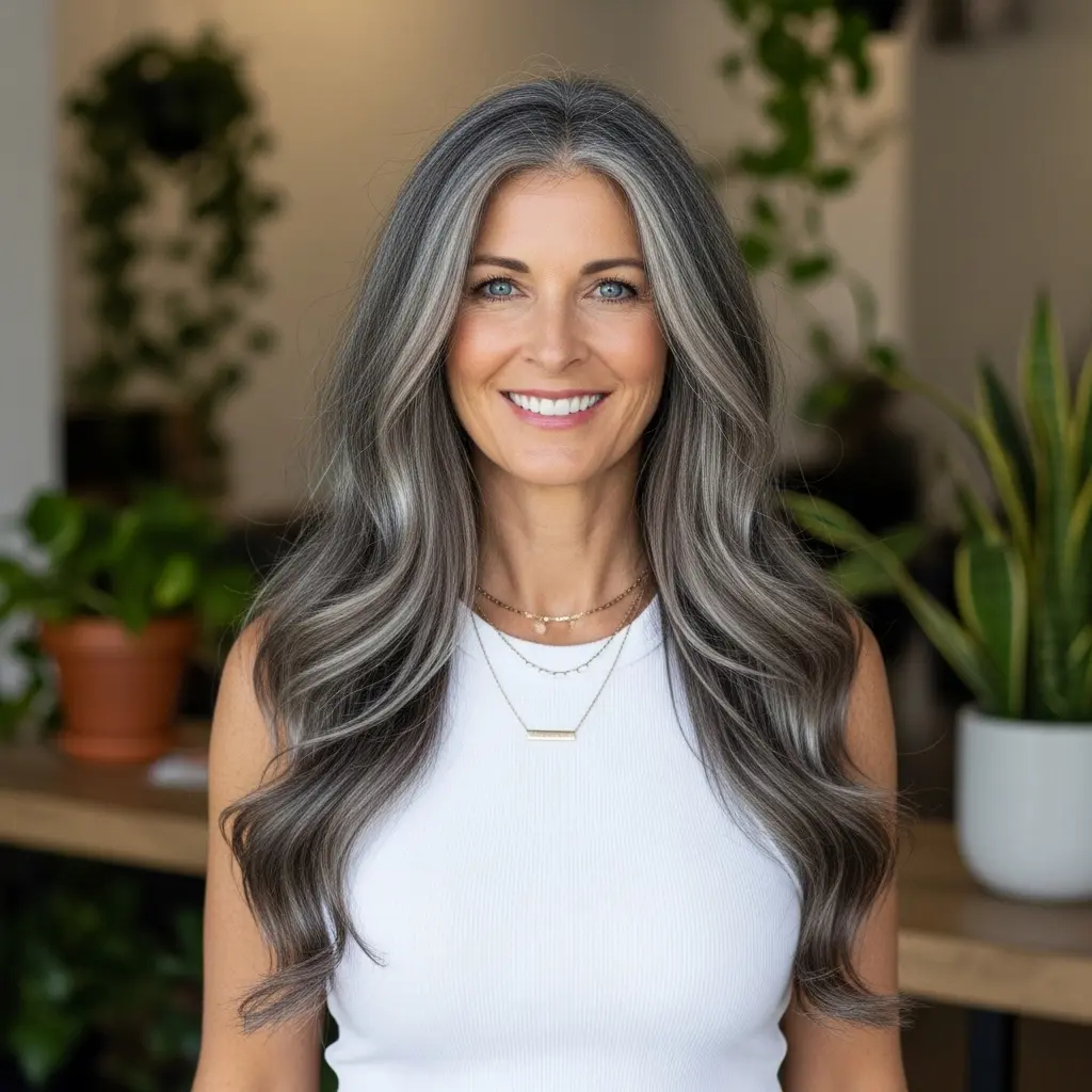 #3 Salt and Pepper Balayage