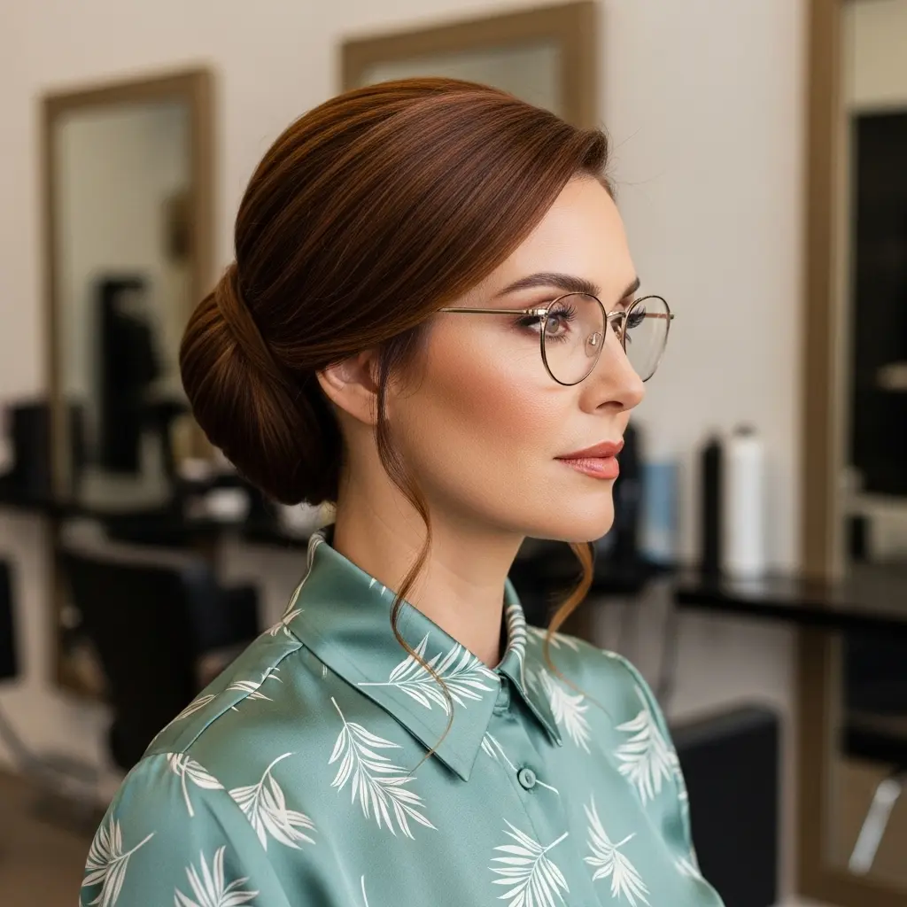 #5 Sleek Loop Chignon