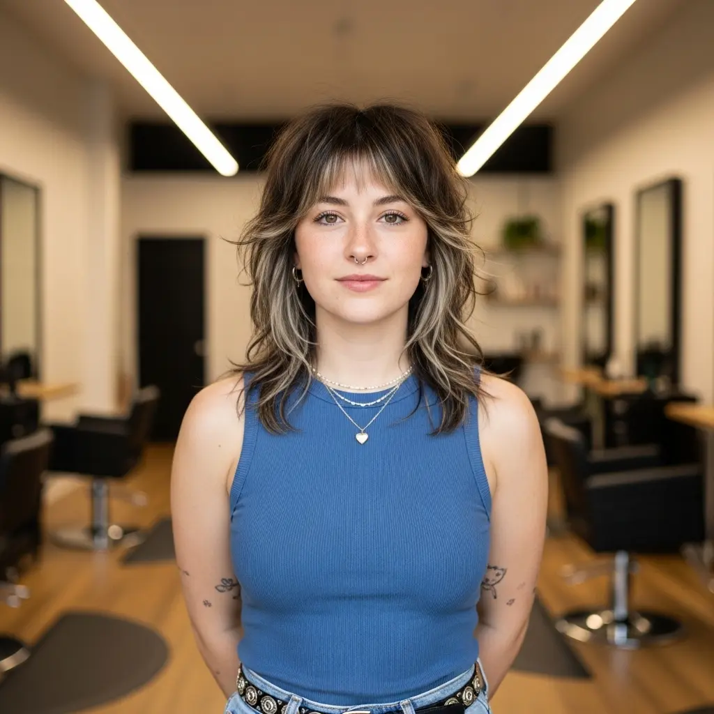 #9 Choppy Ends and Bangs