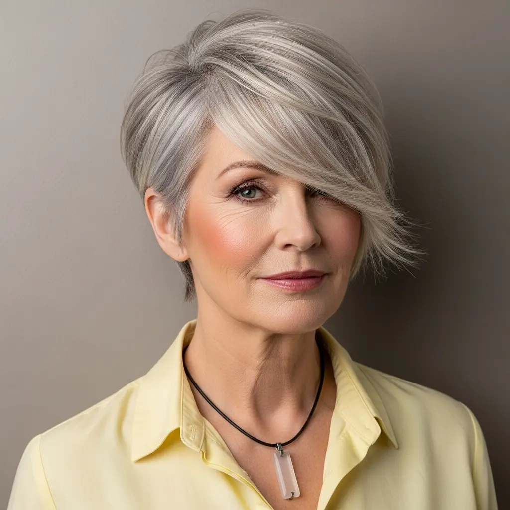 #1 Edgy Short Pixie Cut