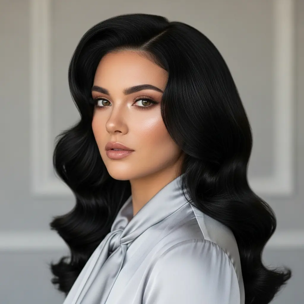 #10 Obsidian Razor Curl