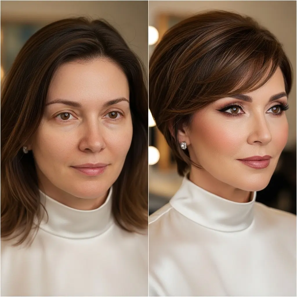 #10 Long Pixie with Side-Swept Bangs