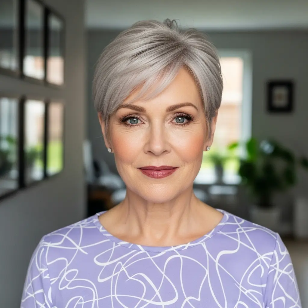 #10 Sculpted Ash Blonde Crop