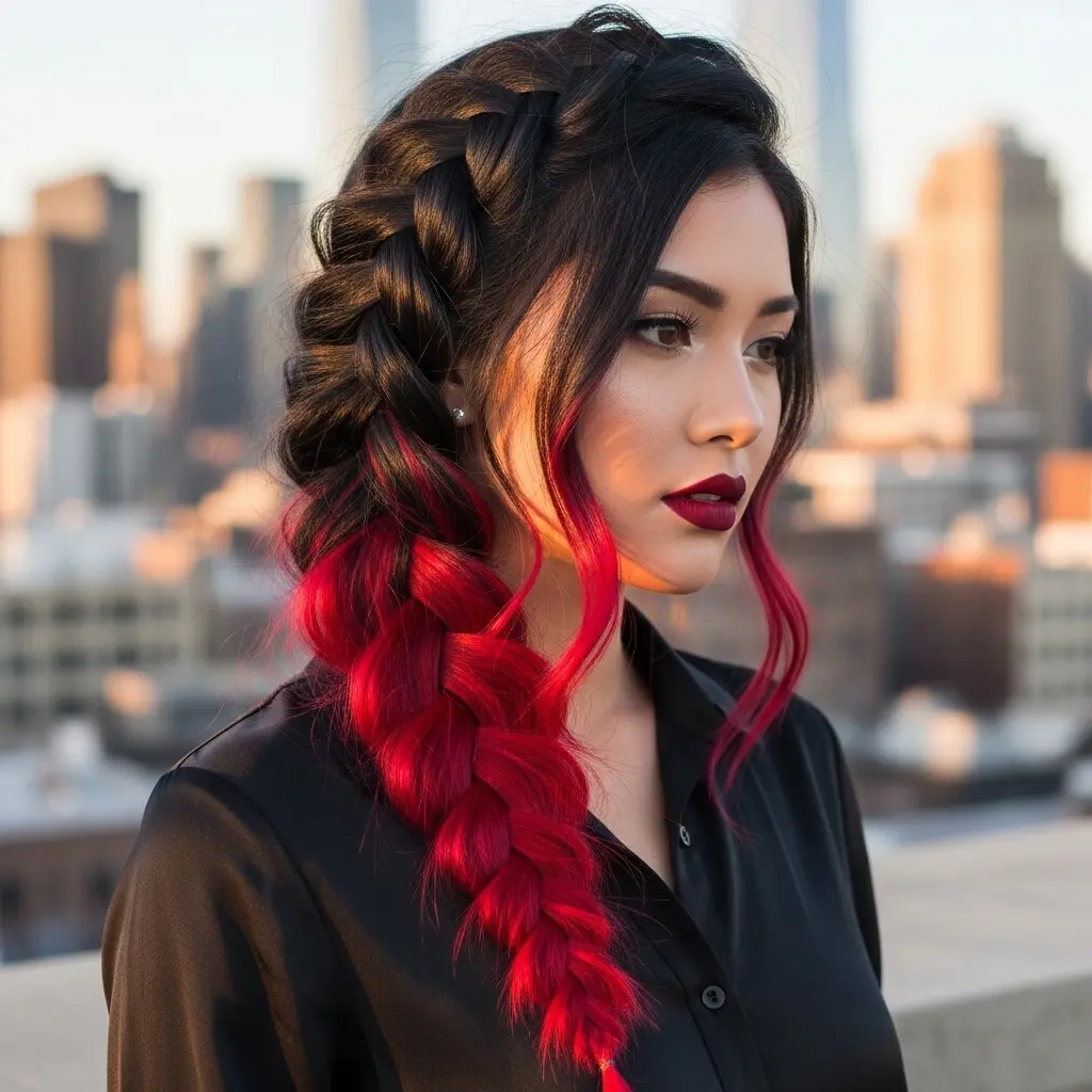 #12 Blood Rose Braid