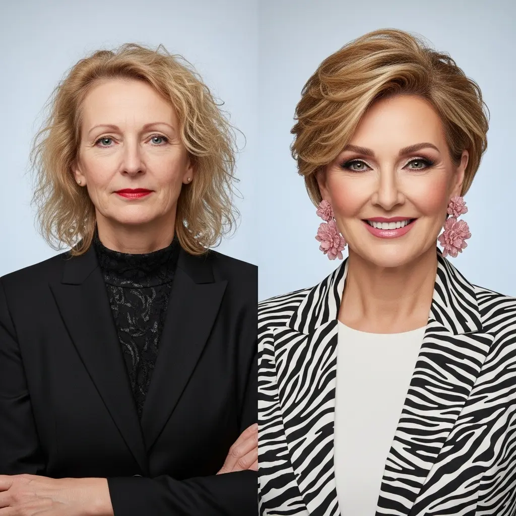 #13 Long Wavy Pixie Makeover