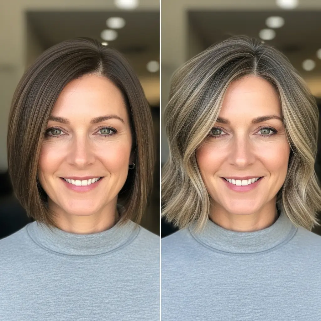 #14 Above-the-Shoulder Straight Bob Cut