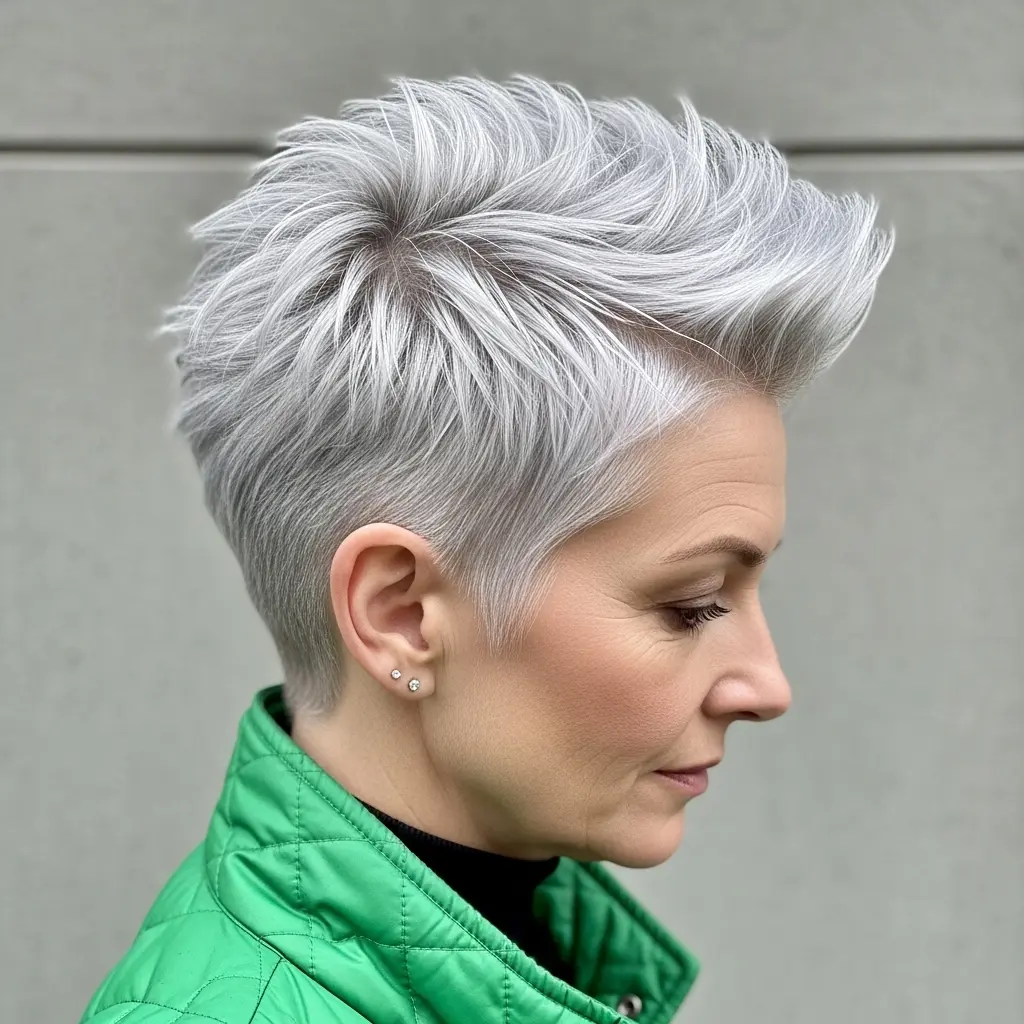 #15 Spiky Short Pixie Haircut