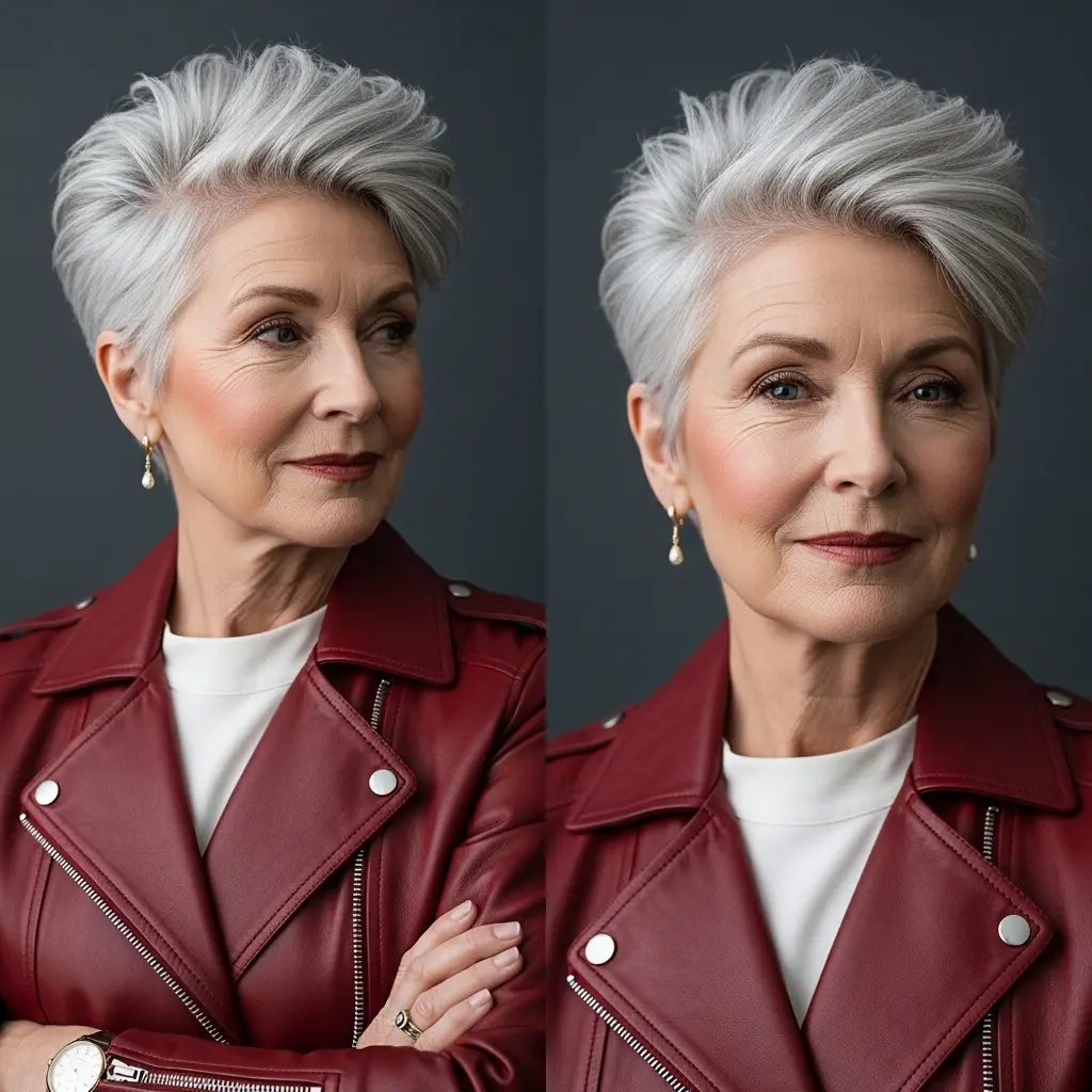 #19 Choppy Spiky Pixie Cut