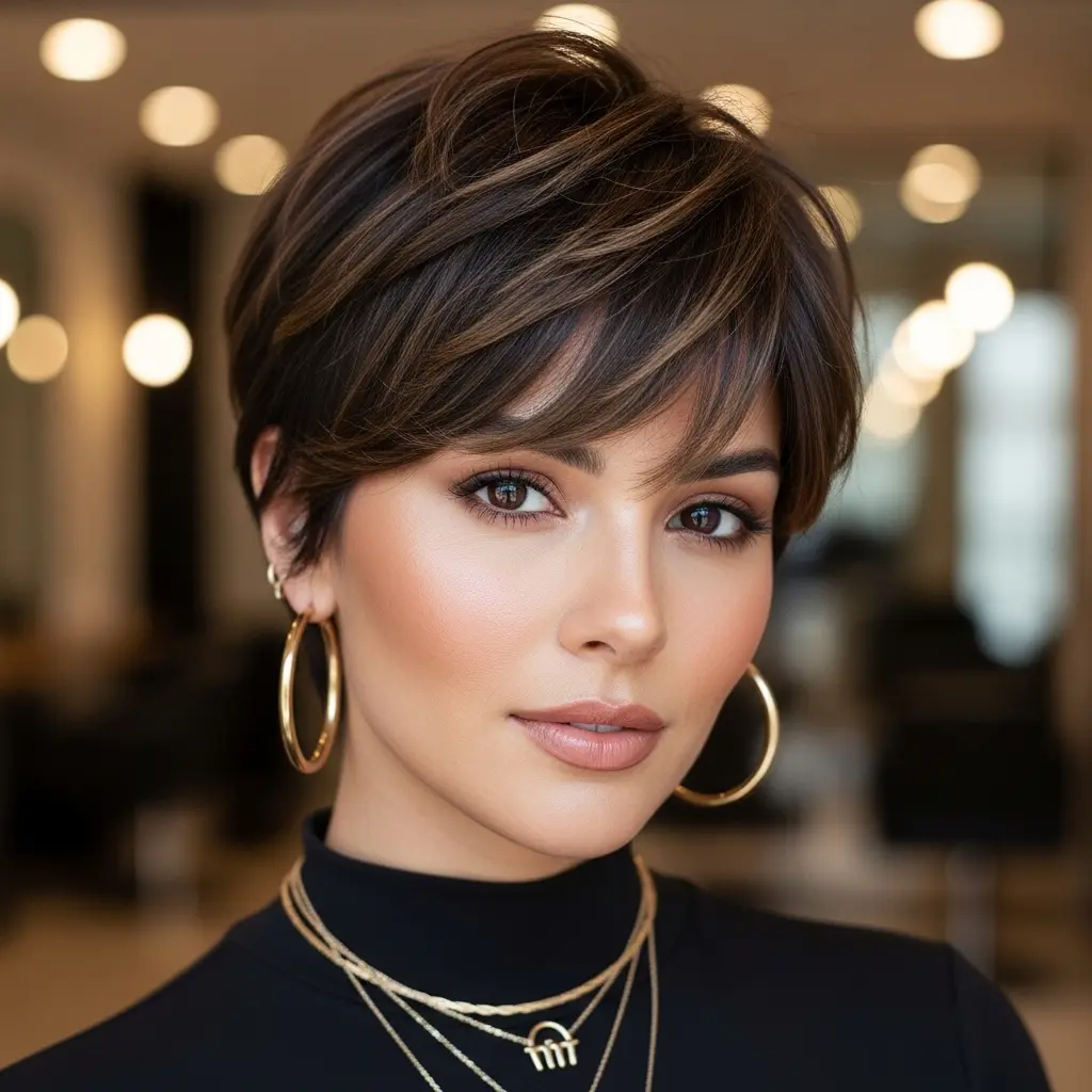 #22 Pixie Cut with Soft Bangs