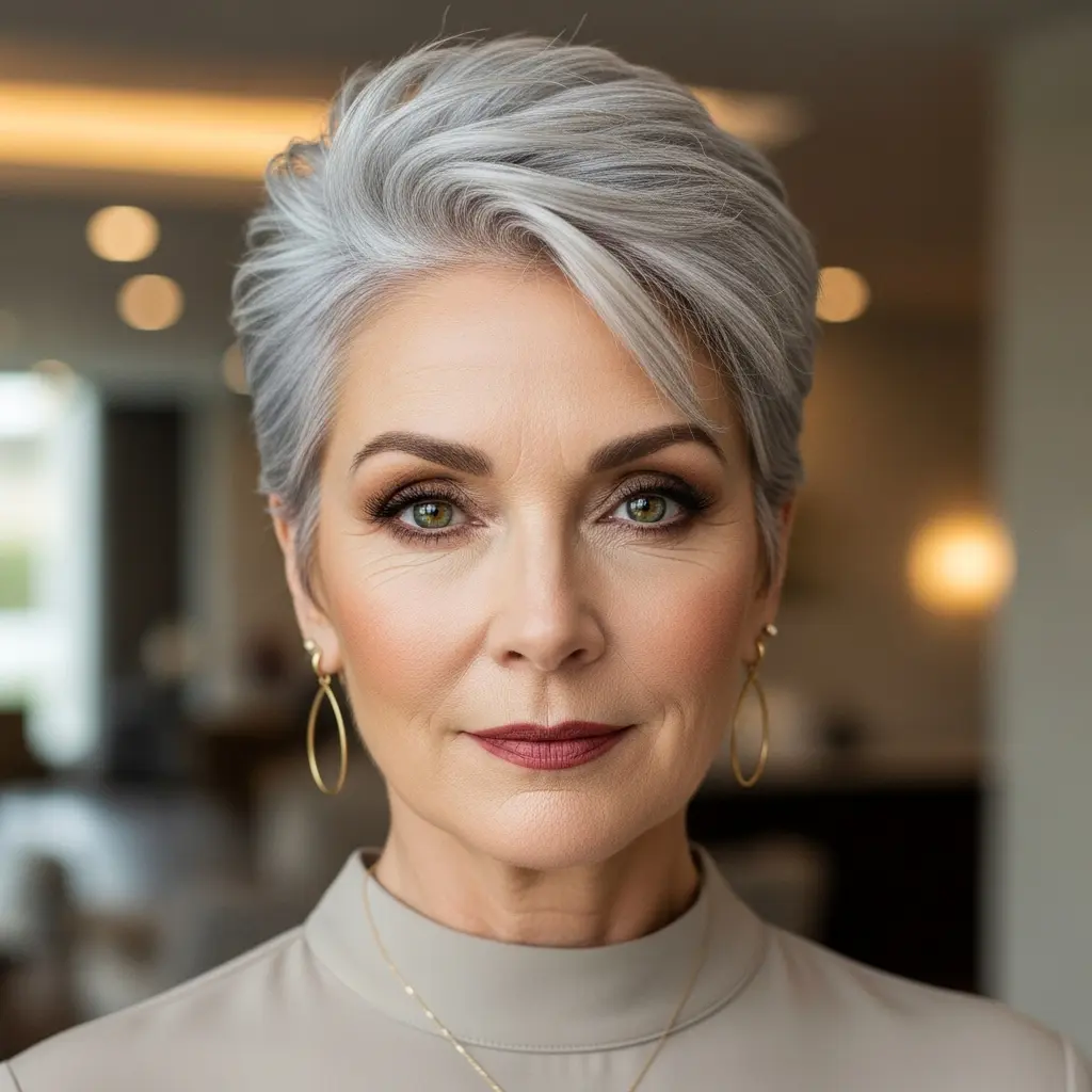 #26 Spiked Short Pixie for Fine Hair