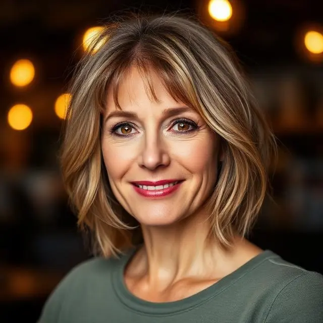 #3 Piecey Choppy Cut with Flipped Ends