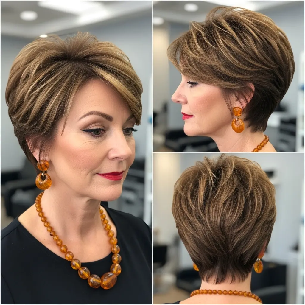 #3 Long Pixie Cut for Fine Hair