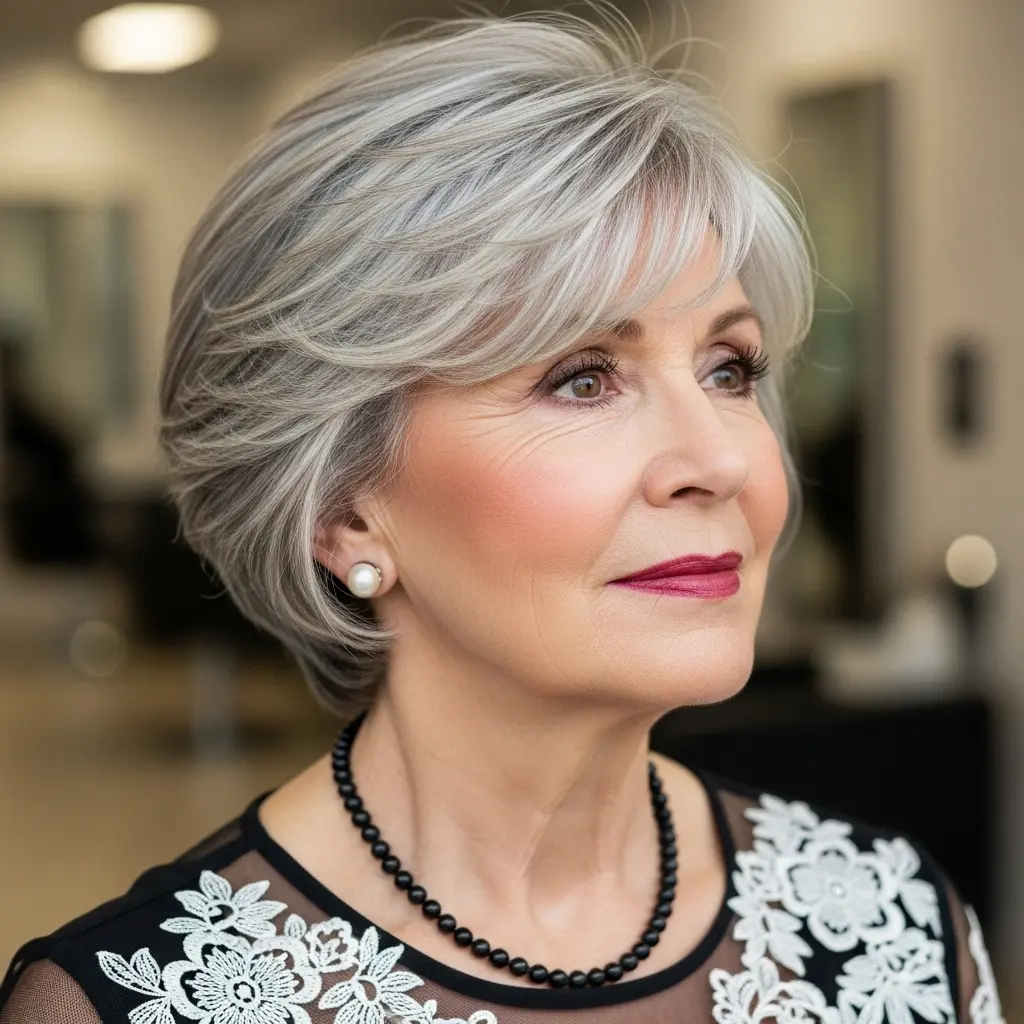 #4 Short Feathered Cut