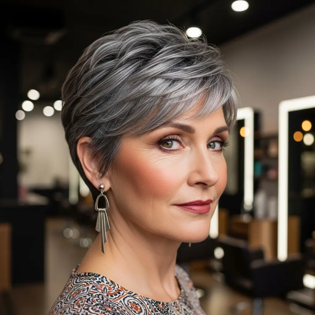 #4 Spunky Pixie for Women Over 50