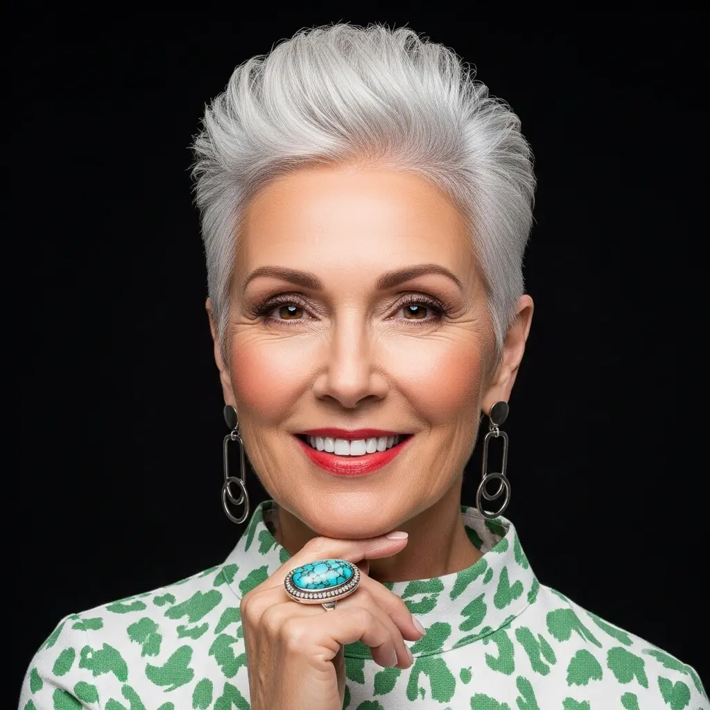 #5 Spiky Short Pixie