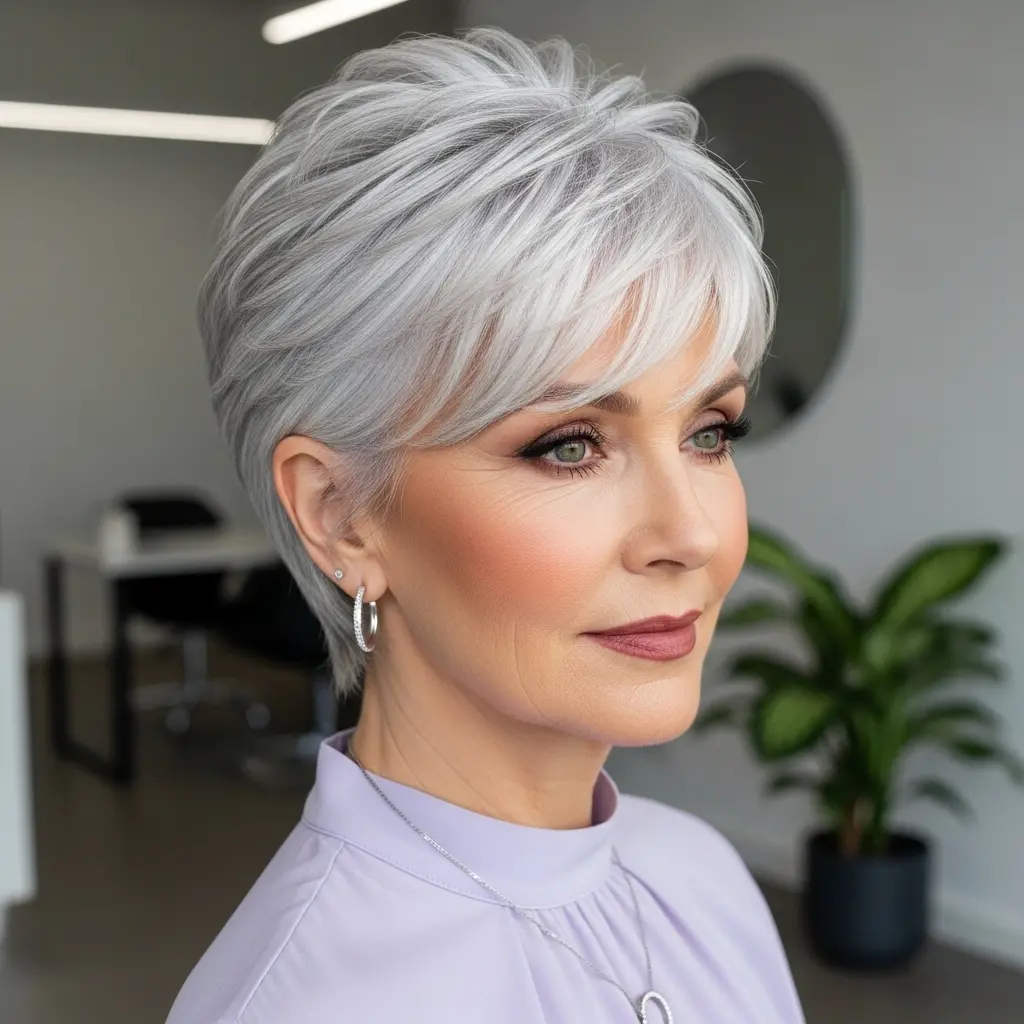 #5 Textured Pixie with Whimsical Bangs