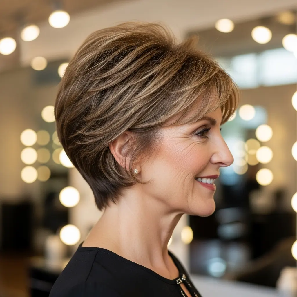 #6 Super Cute Short Cut with Curled Ends