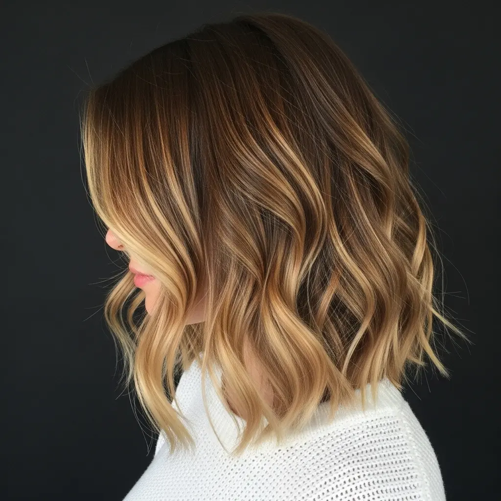 #11 Sliced Wavy Lob with Textured Ends