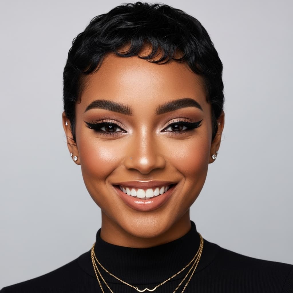 #11 Toni Braxton-Inspired Pixie Cut