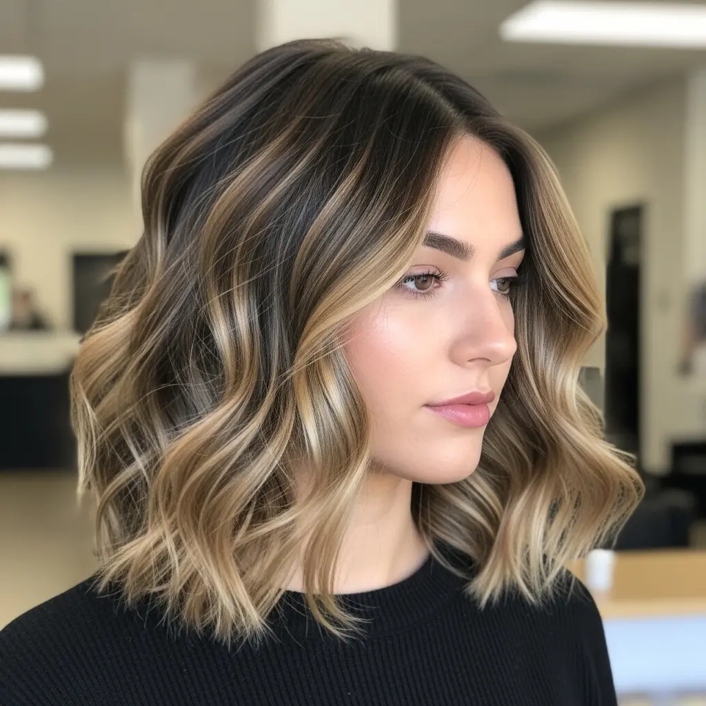 #12 Thick Waves on a Sliced Lob Haircut