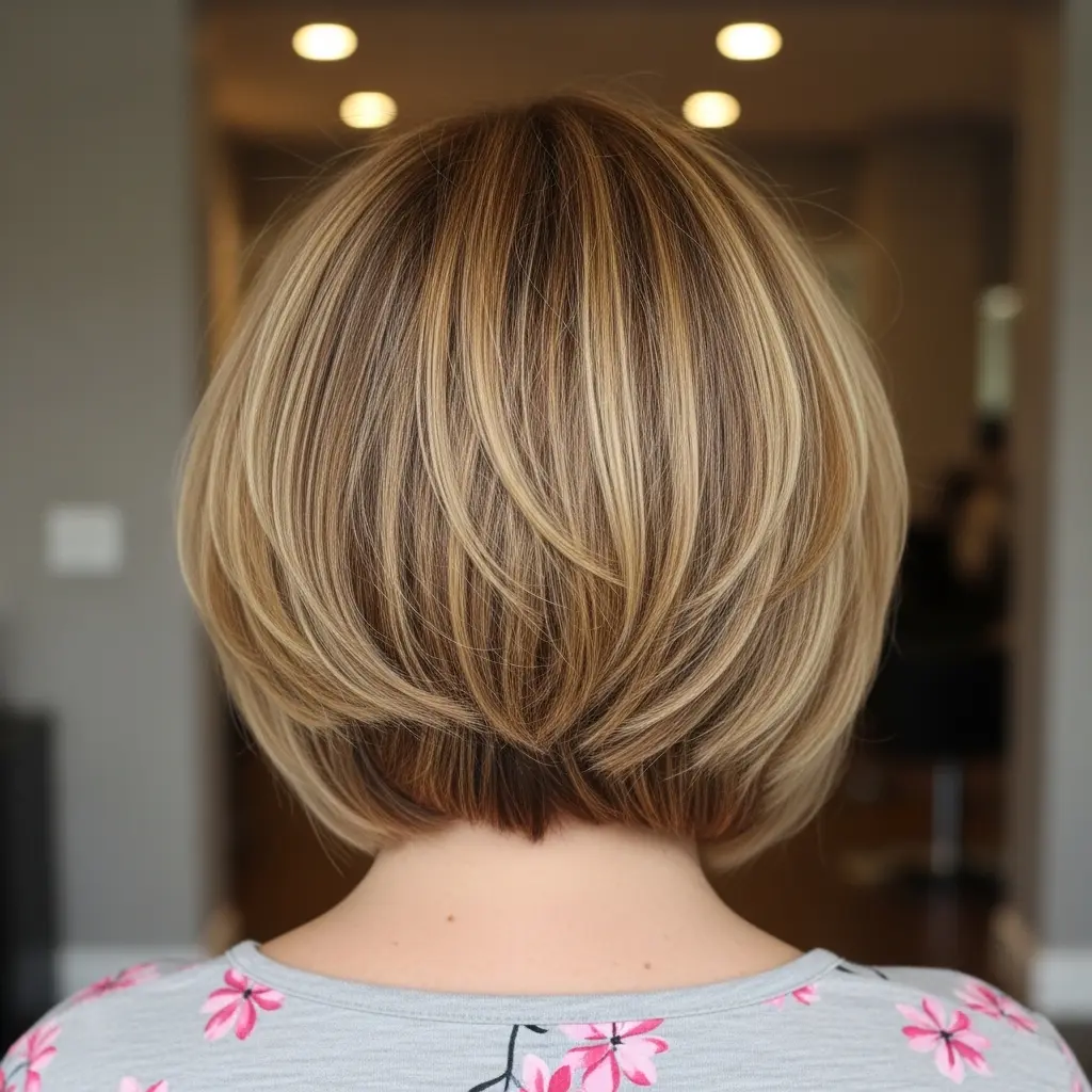 #12 Undercut Bob That's Stacked