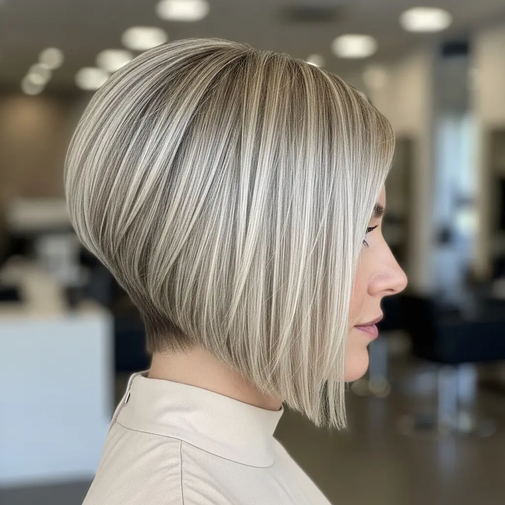 #12 Edgy Nape-Length Wedge Haircut