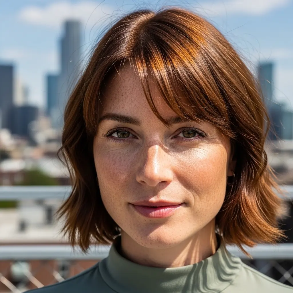 #12 Layered French Bob with Airy Movement