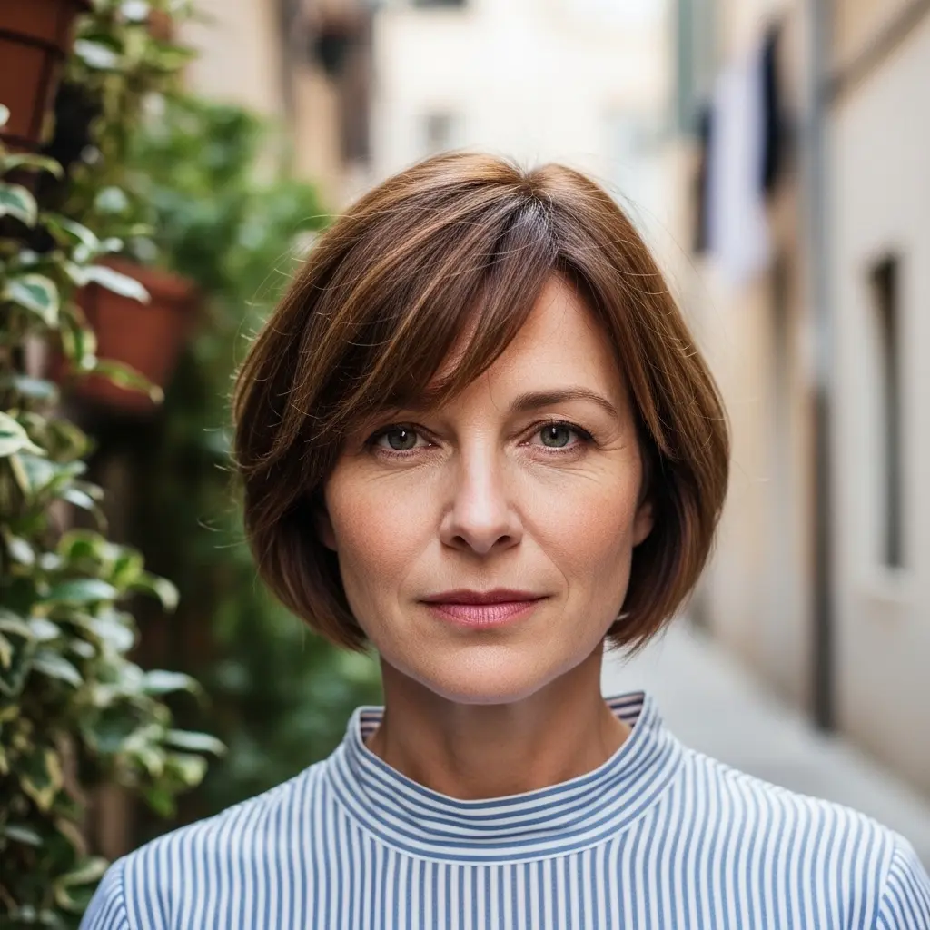 #14 French Bob for Fine Hair with Texture