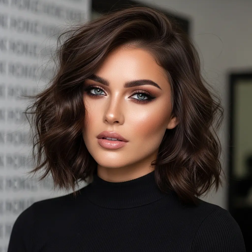 #14 Tousled Beach Waves for Women with Wavy Hair