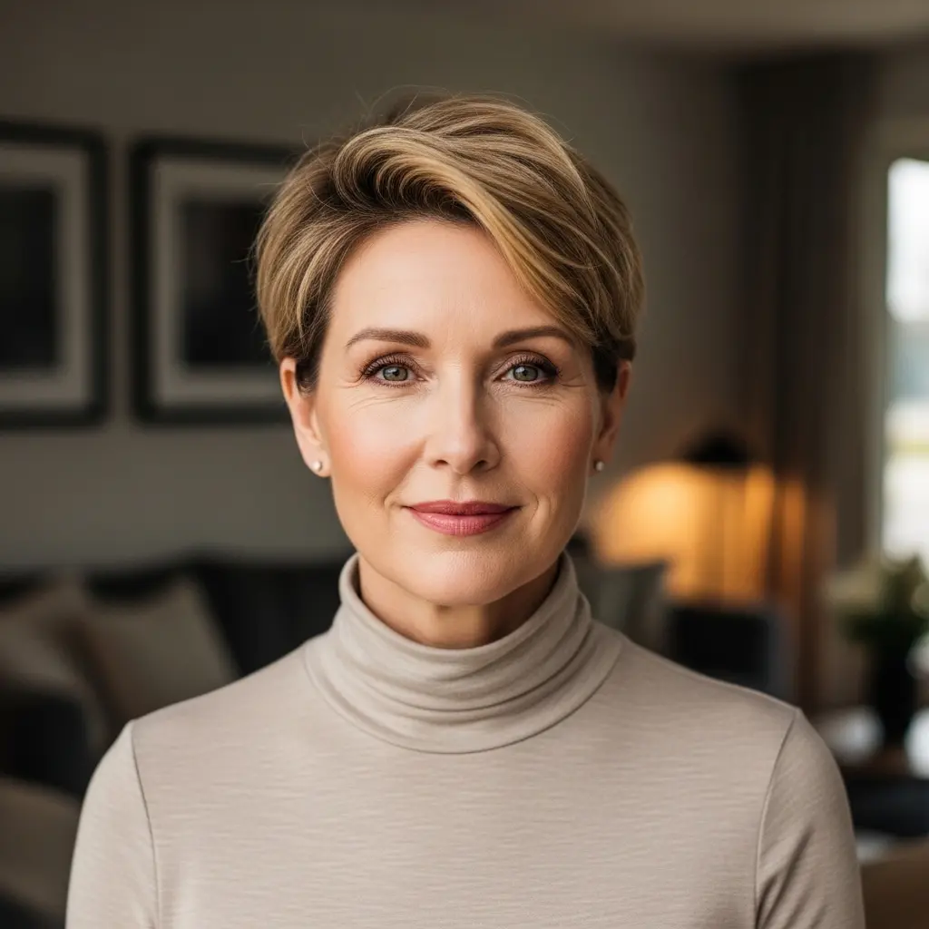 #15 Pixie Cut for Wavy Hair