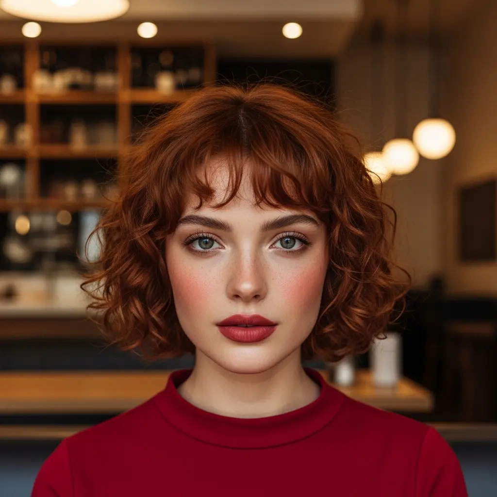 #15 90s Layered Curly Bob