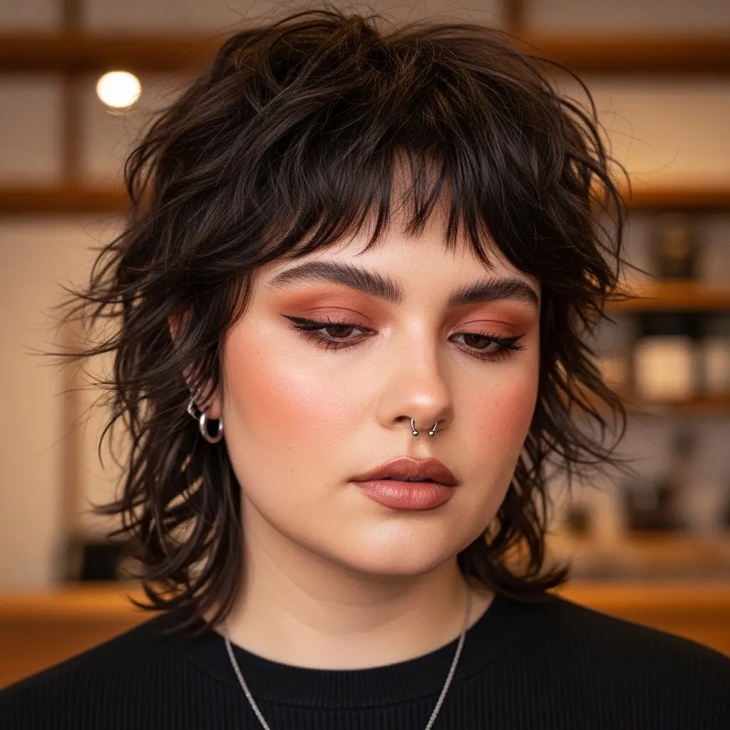 #16 Short 70s Shag for Plus Size Women