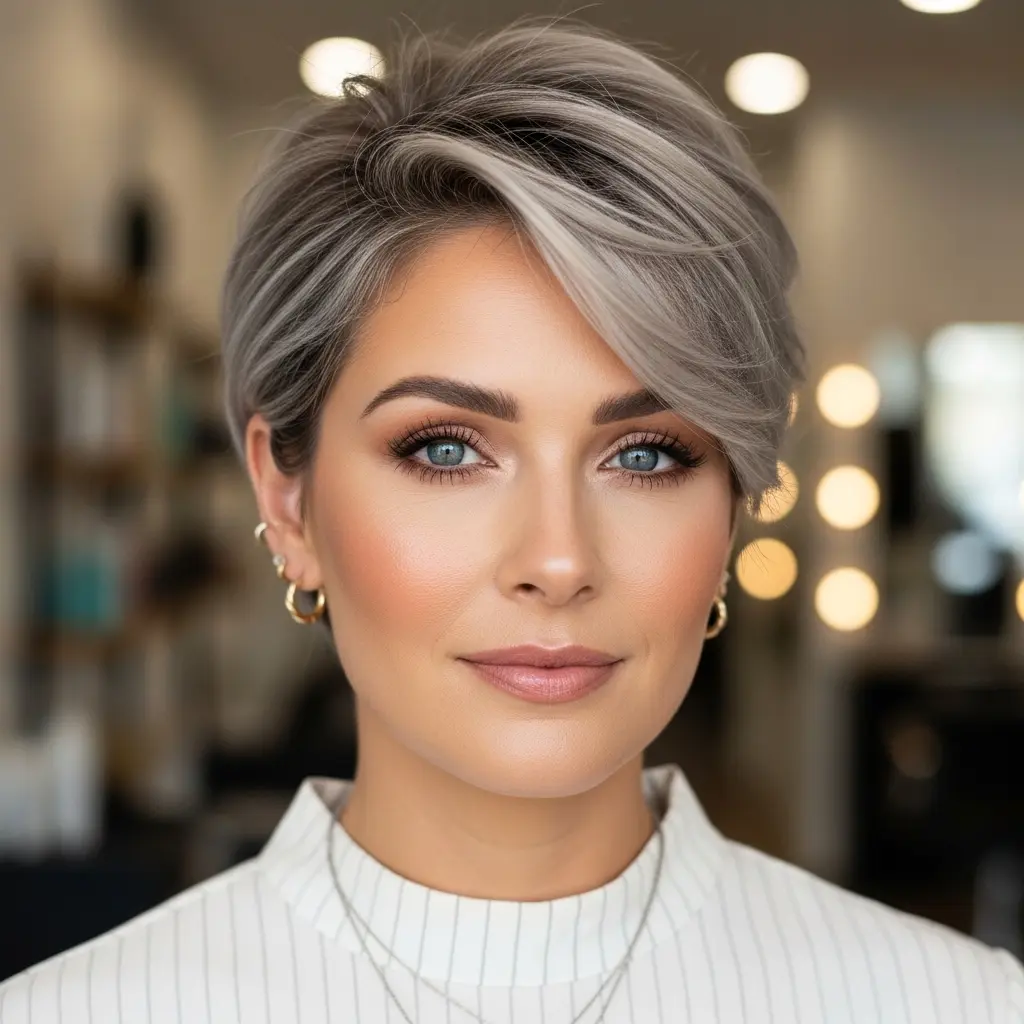 #17 Wispy Pixie with Soft Bangs