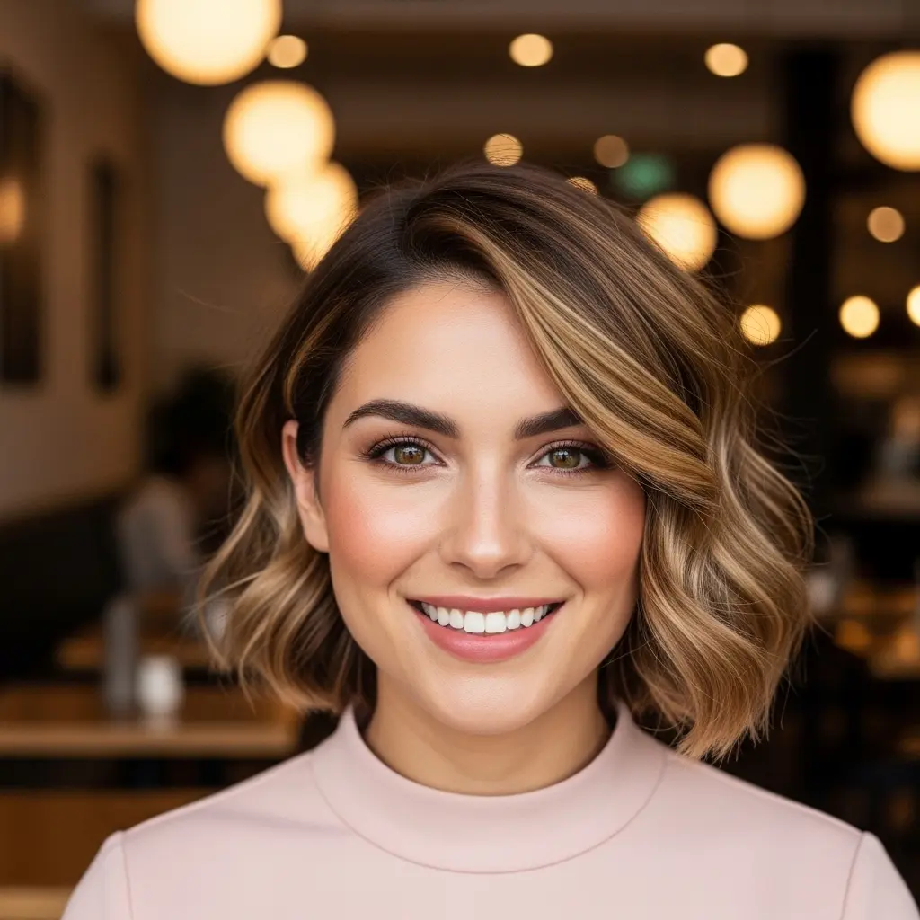 #2 Short Choppy Bob with Texture