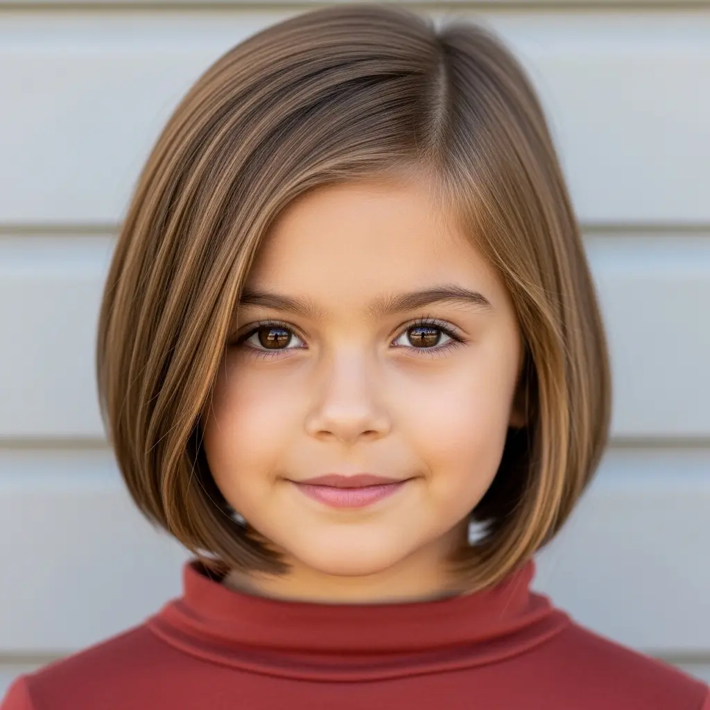 #2 Simple and Easy Bob Hairstyle for Girls