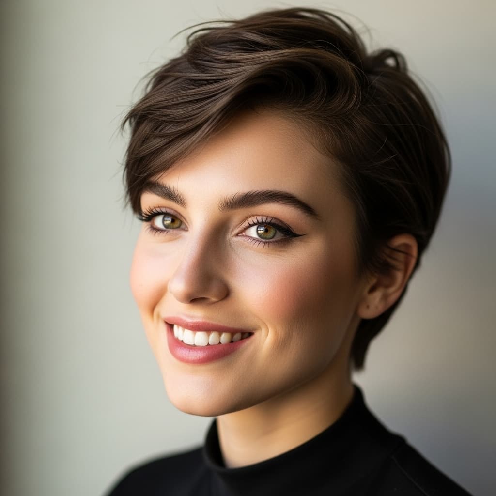 #2 Winona Ryder-Inspired Textured Pixie Cut