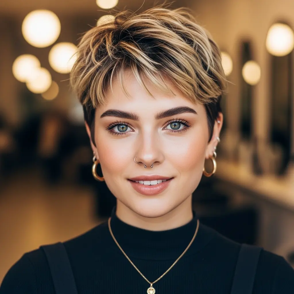 #20 Edgy Pixie with Spiky Ends