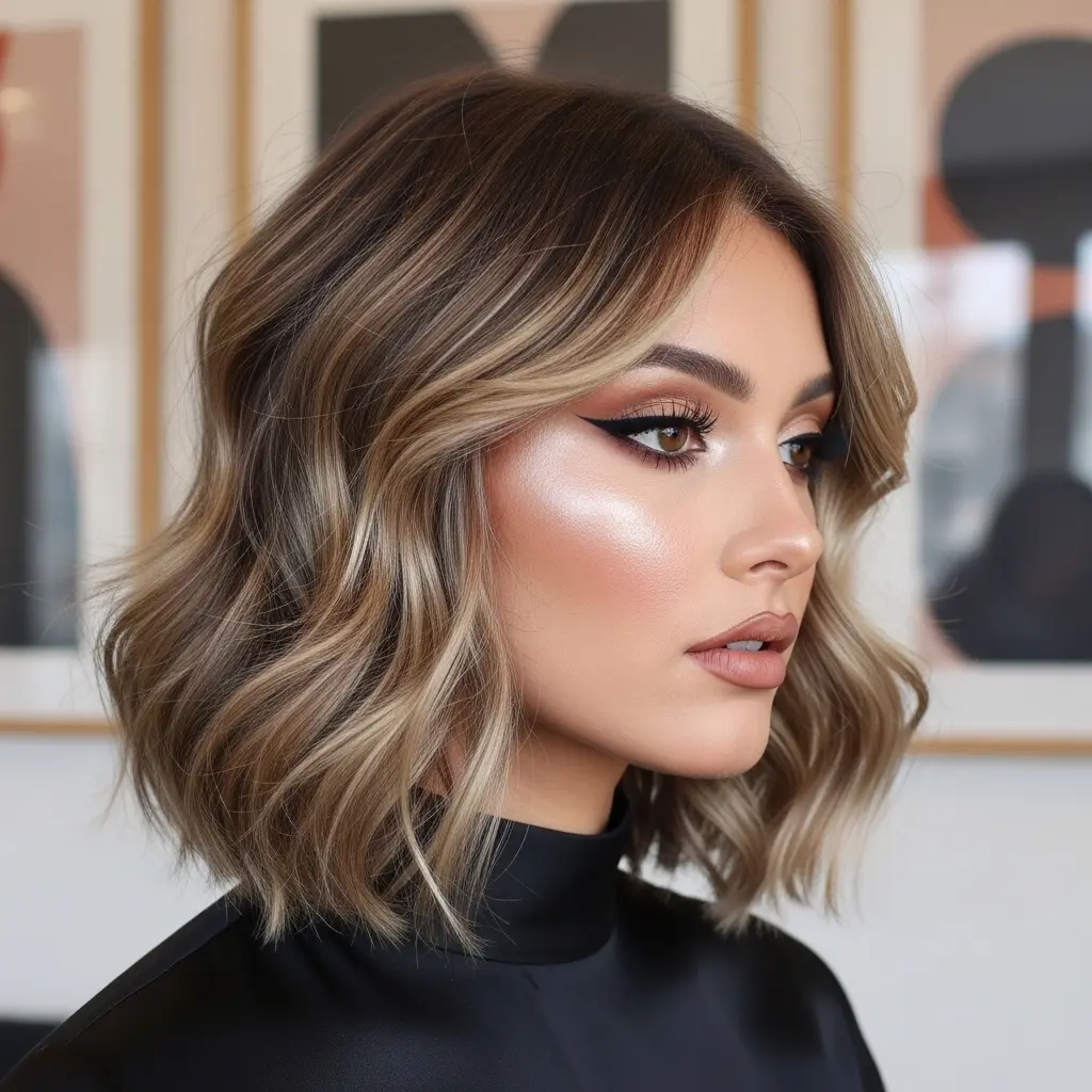 #3 French Bob with Balayage